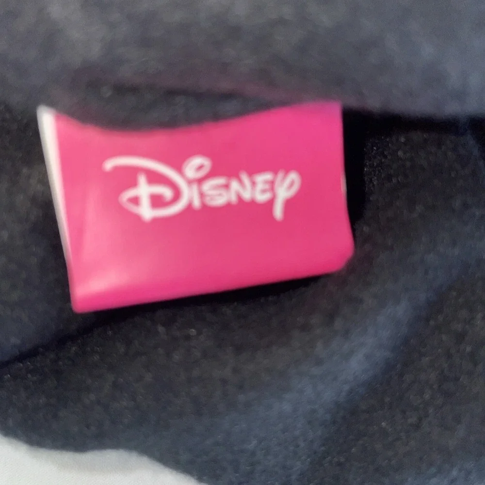 Disney Minnie Mouse Beanie Black Sparkling Fuzzy‎ Ears Red Bow With  Rhinestones